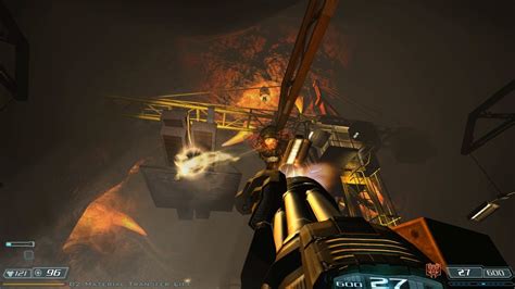 Doom 3 Bfg Edition Caverns Area 1 Youtube