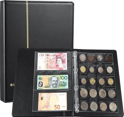 Currency Coin Album370 Pockets Coin And Currency Collecting Binder250