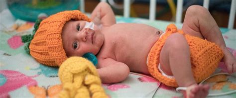 Nicu Babies Dressed In Halloween Costumes Knitted By Their Nurse Abc News