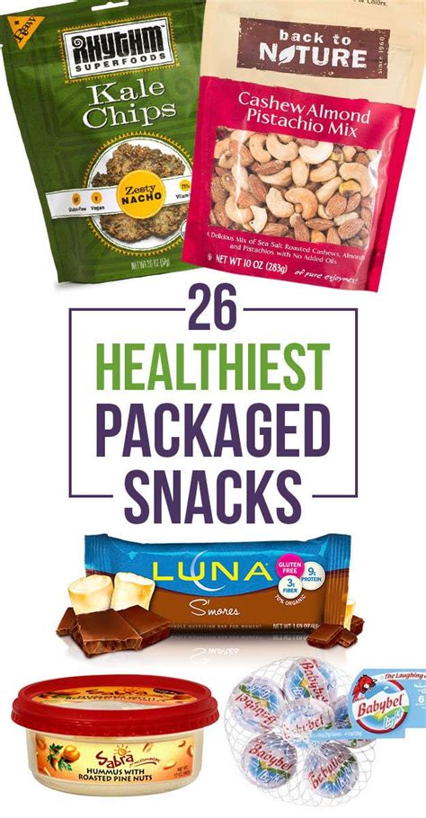 Snacking gets a bad reputation but it can be a great way to add nutrients to your day (think fiber and vitamins) and keep you from getting. 26 Packaged Snacks To Eat When You're Trying To Be Healthy