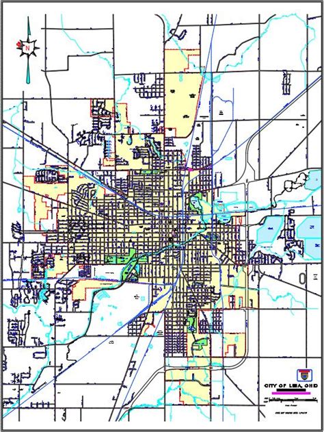 Lima Ohio Zip Code Map Oconto County Plat Map