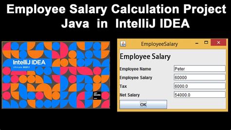 Employee Salary Calculation Project Java In Intellij Idea Youtube