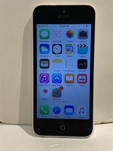 Apple Iphone 5c 8gb White Unlocked A1532 Gsm For Sale Online Ebay