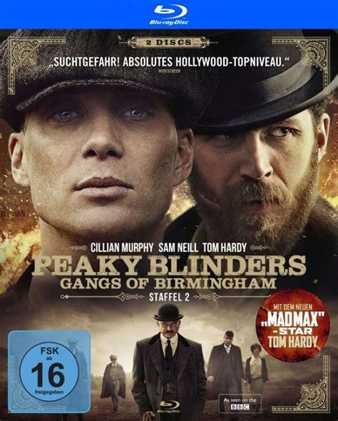 Cillian Murphy Thomas Shelby Sam Neill Inspekt · Peaky Blinders Staffel 2 2 Brs Blu Ray