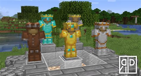 Resource Pack Using Optifine I Was Able To Add Royal Armour Sets