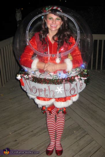 Homemade Snow Globe Costume