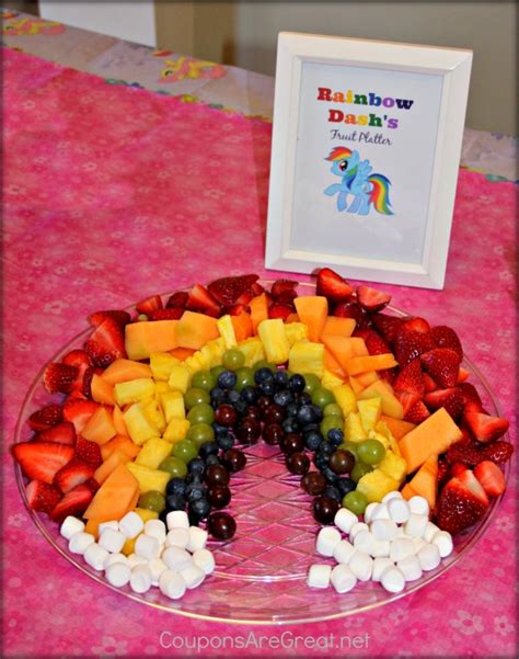 I love my little pony and dash is my favorite pony. 27 My Little Pony Party Ideas - Smart Fun DIY