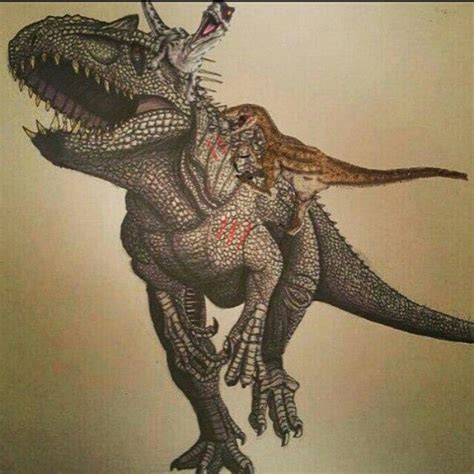 Jurassic World Indominus Rex Vs Raptors Dinossaurs Arte Com Tema De Dinossauro Arte