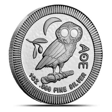 Niue 2021 Athenian Owl 1 Oz Silver El Dorado Coins Edelmetalle