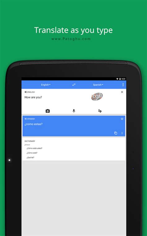Google translate is a free online service by google that instantly translates words, phrases, and webpages between english and over 100 other languages. دانلود گوگل ترنسلیت ( مترجم گوگل ) برای اندروید ترجمه ...