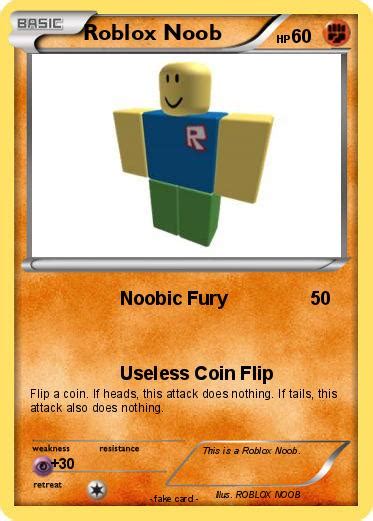 Pokémon Roblox Noob 156 156 Noobic Fury My Pokemon Card