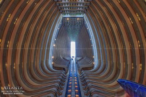 Inside The Marriott Marquis Hotel In Atlanta