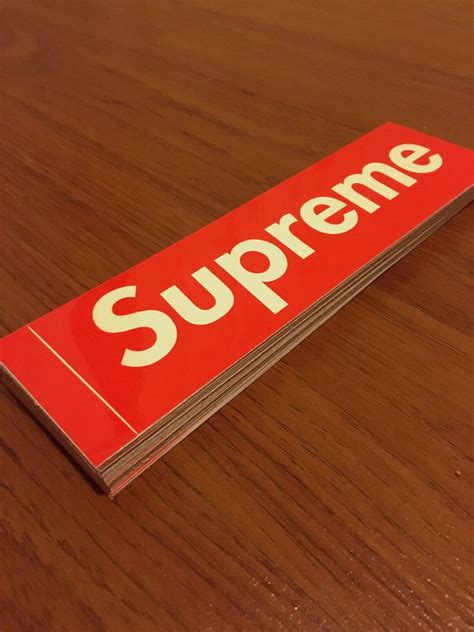 Supreme 40 X Box Logo Stickers Grailed