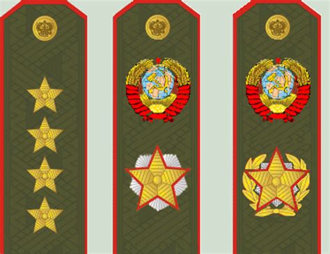 The Highest Military Ranks In The Soviet Union By Lordplegeus On Deviantart