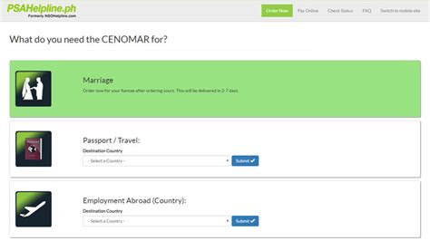 How To Get Your Cenomar Online Tech Pilipinas