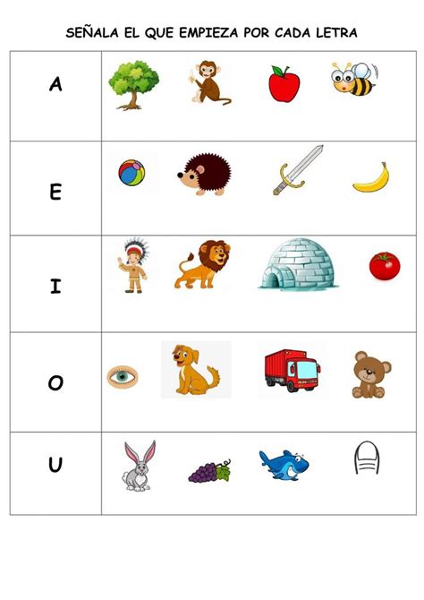 Recursos interactivos online sobre el sustantivo clases, género y número para niños de 6to grado de actividades interactivas sobre el. Las vocales ficha interactiva y descargable. Puedes hacer ...