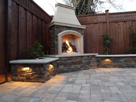 42 Inviting Fireplace Designs For Your Backyard Backyard Fireplace