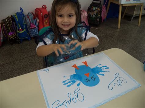 Atividade Cor Azul Maternal 1