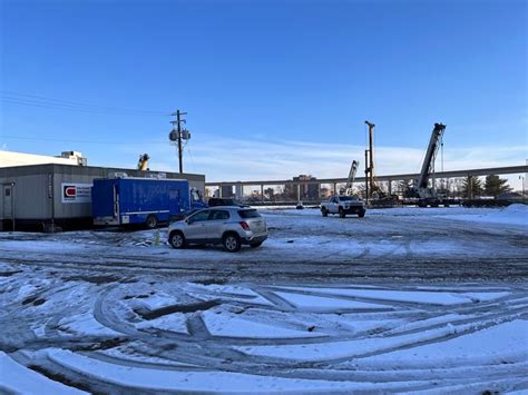construction quietly begins on new joe louis arena site apartment tower crain s detroit business