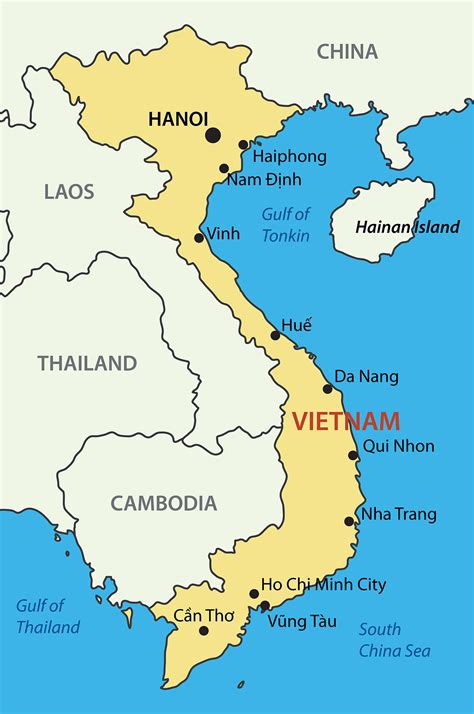 Vietnam Maps Map Of All Areas In Vietnam