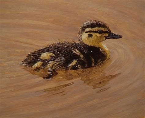 This Astonishing Oils Painting Of A Duckling By Ben Waddams Will Be