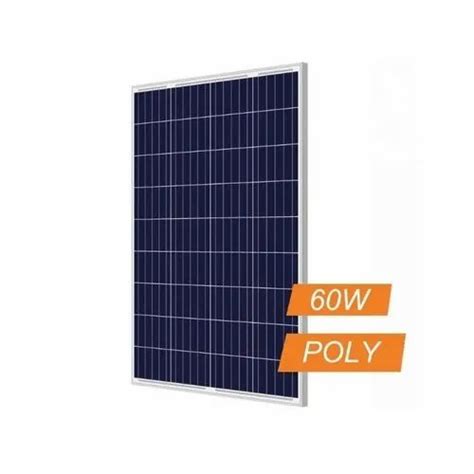 Polycrystalline Utl 60 Watt 12v Poly Solar Panel At Rs 2350piece In