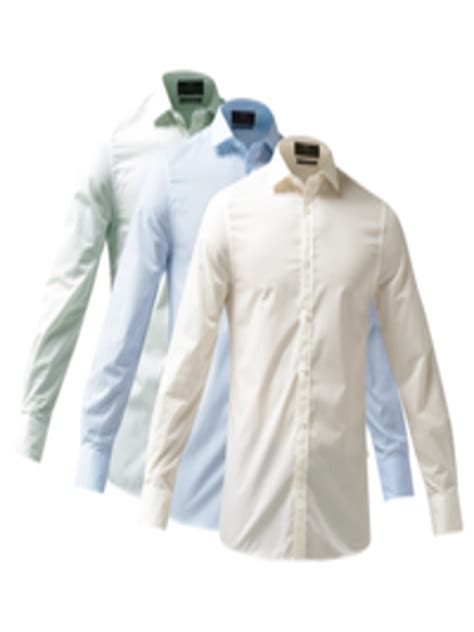 Buy Marks And Spencer Men Slim Fit Pack Of 3 Formal Shirt Shirts For
