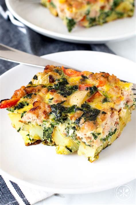 Sick Of Salad This Egg Bake Is Loaded With Veggies And Roasted