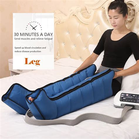 Electric Air Compression Leg Massager Leg Wraps Foot Ankles Calf Massage Machine Arm Waist