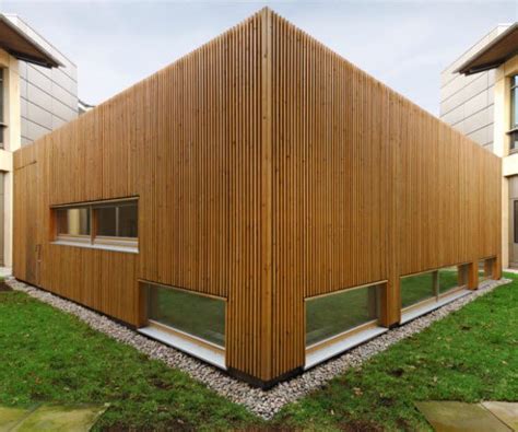 Prefab Building Trust Sanger Institute Riko Hiše Solid Wood For