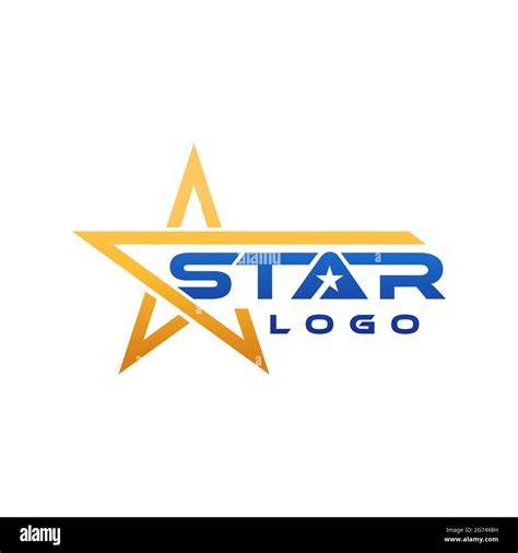 Abstract Star Logo Icon Design Vector Template Simple And Elegant Star