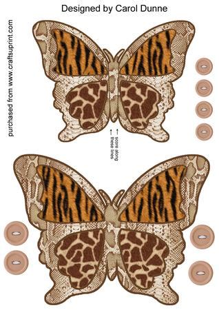 Download Layered Butterfly Easel - Animal Patterns - CUP530351_173 ...