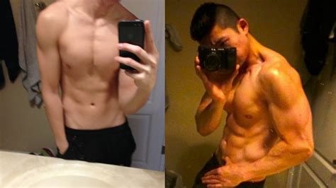 asian natural bodybuilding transformation skinny to fit youtube