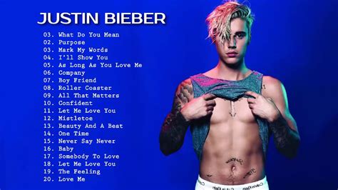 Justin Bieber Greatest Hits Full Album Playlist The Best Of Justin