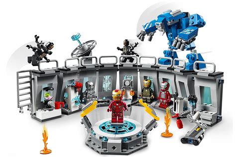 Lego Marvel Iron Man Armory 76216 Building Toy Set For Kids Boys And