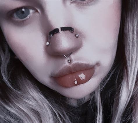 O Ring Nose Chain Nose Piercing Chain Nostril Chain Nose Chain Nasalang Nostril Piercing