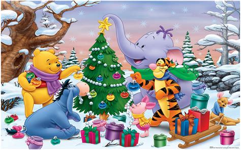 Choose from 7500+ pooh bear graphic resources and download in the form of png, eps, ai or psd. Cartoon Winnie The Pooh And Friends Decorating The ...