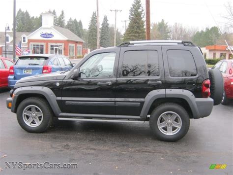 2005 Jeep Liberty Renegade 4x4 In Black Clearcoat Photo 14 706521