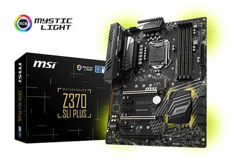 Msi Launches Z370 Gaming Motherboards