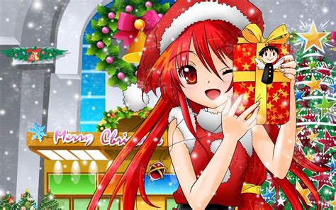 Merry Christmas Anime Wallpapers Top Free Merry Christmas Anime