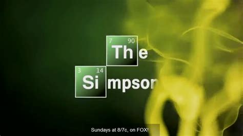 The Simpsons And Breaking Bad Cross Over In Classic Couch Gag