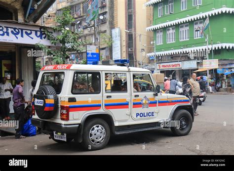 Indian Police Car Hi Res Stock Photography And Images Alamy