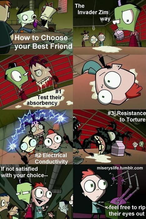 I Know Some People Actually Would Do This Be Honest Invader Zim