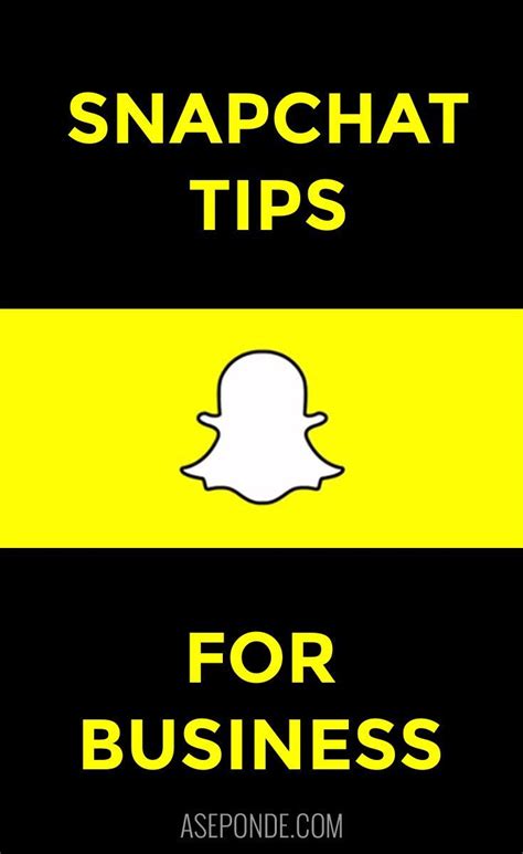 How Can I Use Snapchat For My Business Aseponde Snapchat