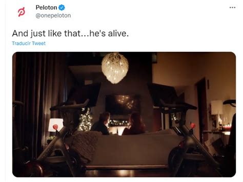 Peloton Films Emergency Commercial After The Death Of A Character From