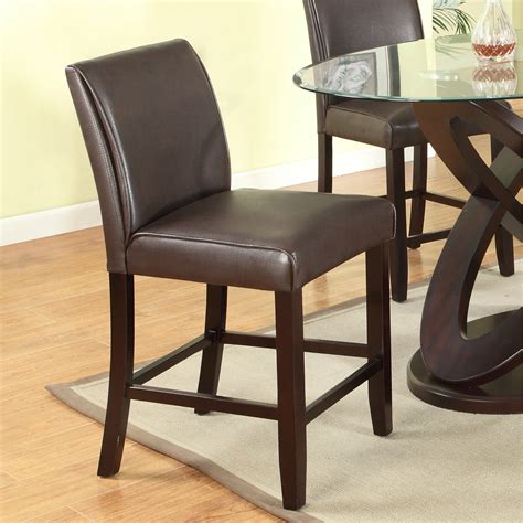 Roundhill Furniture Cicicol 5 Piece Counter Height Dining Set And Reviews Wayfair