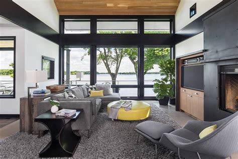 Contemporary Lake House In Minnesota Encourages Fun