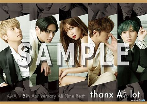 Cdjapan Aaa 15th Anniversary All Time Best Thanx Aaa Lot Limited
