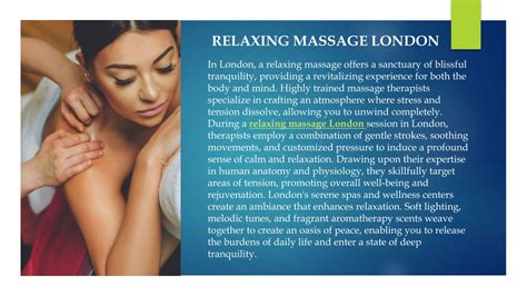 Ppt London Massage Therapist Powerpoint Presentation Free Download Id12189192