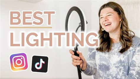 Best Lighting For Tik Tok And Reels Videos Youtube